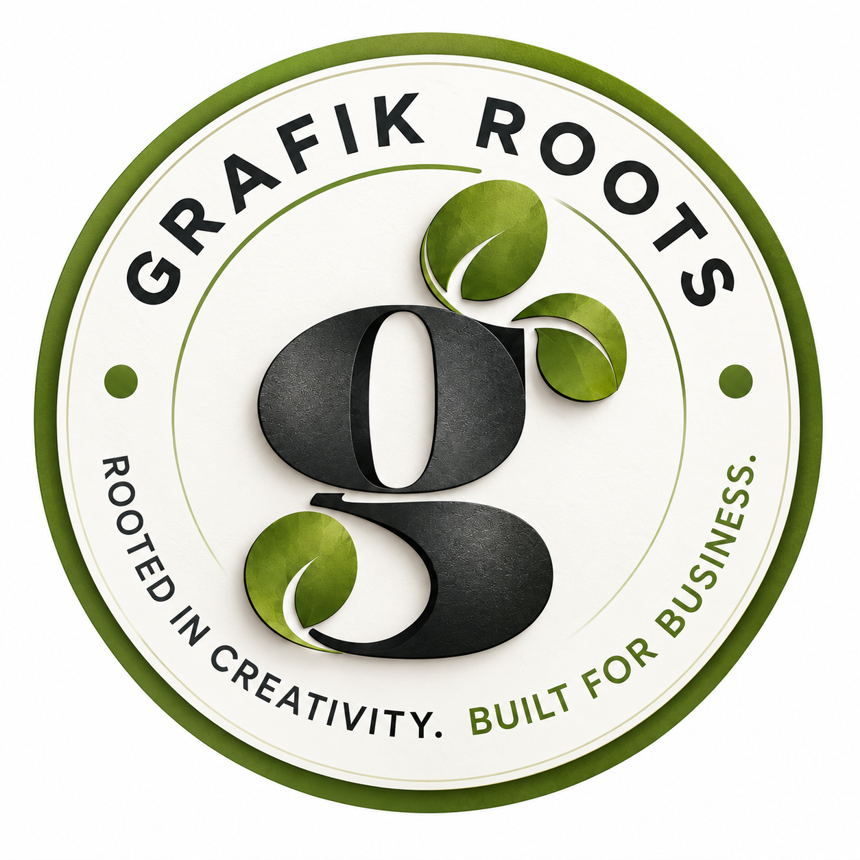 Grafik Roots circular badge